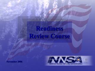 Readiness Review Course