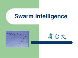 Swarm Intelligence