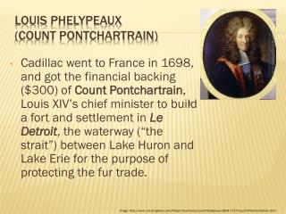 Louis Phelypeaux (Count Pontchartrain)