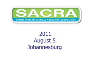 2011 August 5 Johannesburg