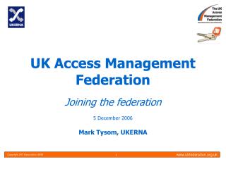 UK Access Management Federation