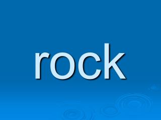 rock