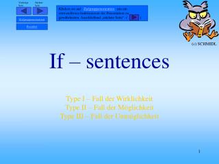 If – sentences