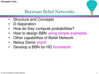 Bayesian Belief Networks