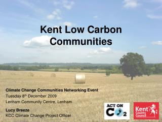 Kent Low Carbon Communities