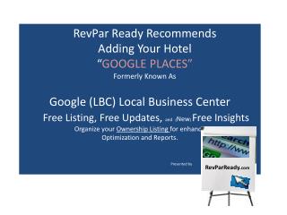 Google (LBC) Local Business Center