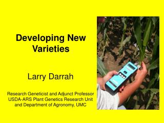 Developing New Varieties