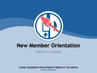 New Member Orientation