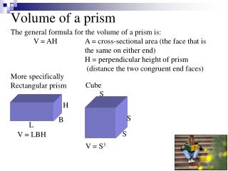Volume of a prism