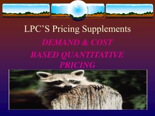 LPC’S Pricing Supplements