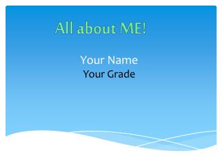 Your Name Your Grade