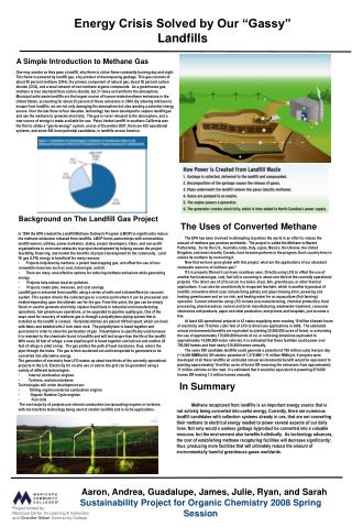 A Simple Introduction to Methane Gas