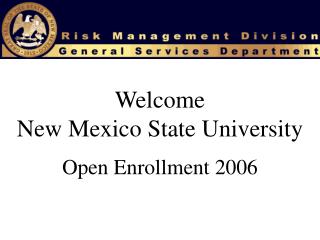 Welcome New Mexico State University