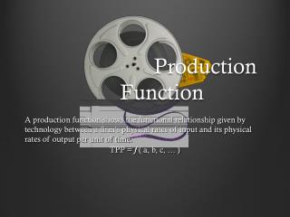 Production Function