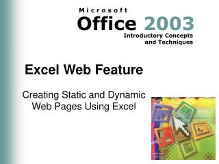 Excel Web Feature