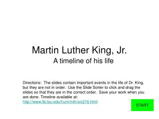 Martin Luther King, Jr.