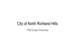 City of North Richland Hills