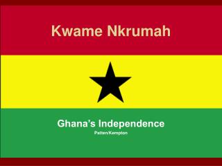 Kwame Nkrumah