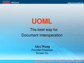 UOML The best way for Document Interoperation