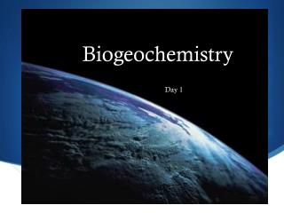 Biogeochemistry