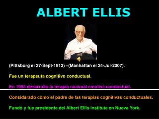 ALBERT ELLIS