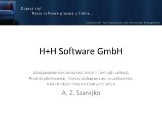 H+H Software GmbH