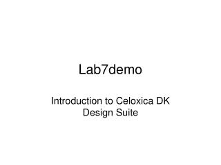 Lab7demo