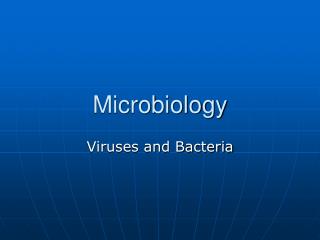 Microbiology