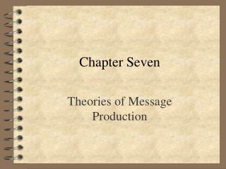 Chapter Seven