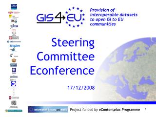 Provision of interoperable datasets to open GI to EU communities