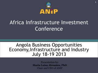 Africa Infrastructure Investment Conference
