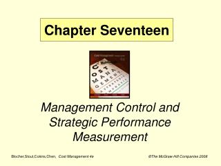 Management Control and Strategic Performance Measurement
