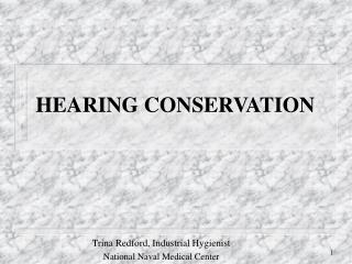 HEARING CONSERVATION