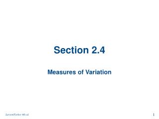 Section 2.4