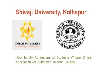 Shivaji University, Kolhapur