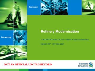 Refinery Modernisation