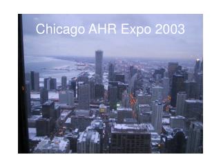 Chicago AHR Expo 2003