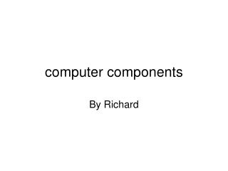 computer components