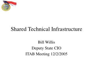 Shared Technical Infrastructure