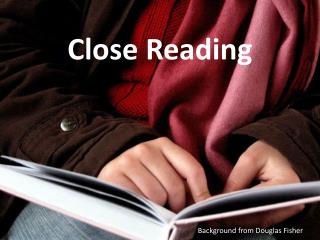 Close Reading