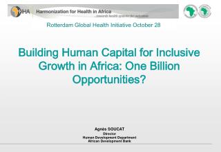 Building Human Capital for Inclusive Growth in Africa: One Billion Opportunities?