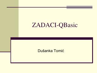 ZADACI-QBasic