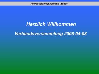 Abwasserzweckverband „Rieth“