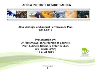 AFRICA INSTITUTE OF SOUTH AFRICA
