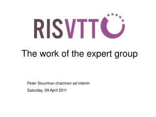 The work of the expert group