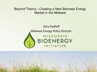 Beyond Theory—Creating a New Biomass Energy Market in the Midwest