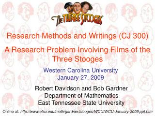 Research Methods and Writings (CJ 300)