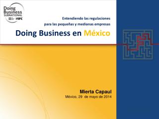 Doing Business en México