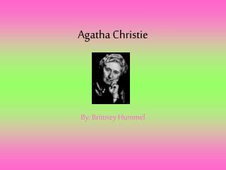 Agatha Christie
