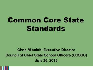 Common Core State Standards